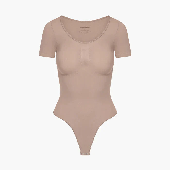 Shaping Bodysuit T-Shirt mit String