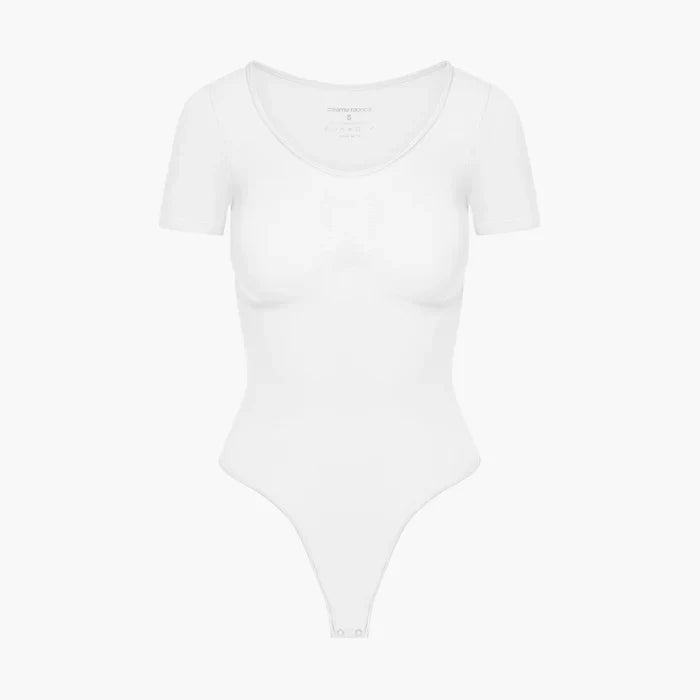 Shaping Bodysuit T-Shirt mit String