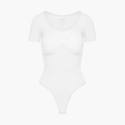 Shaping Bodysuit T-Shirt mit String