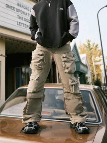 Multiple Pockets Cargo Pants