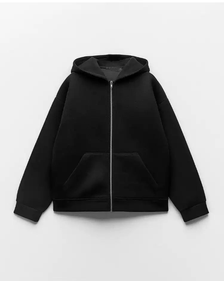 Clean Zip Hoodie