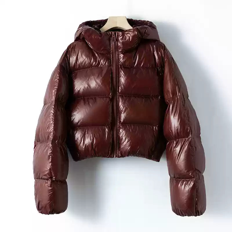 Viral Shiny Puffer Jacket (Damen)