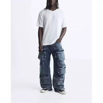 MultiPocket Baggy Jeans