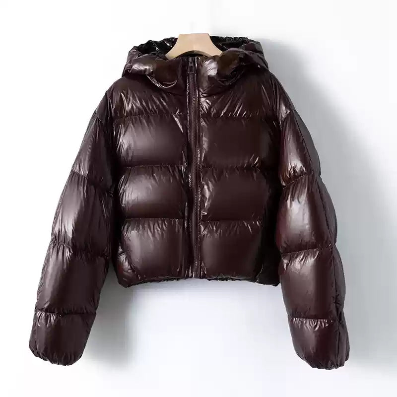 Viral Shiny Puffer Jacket (Damen)