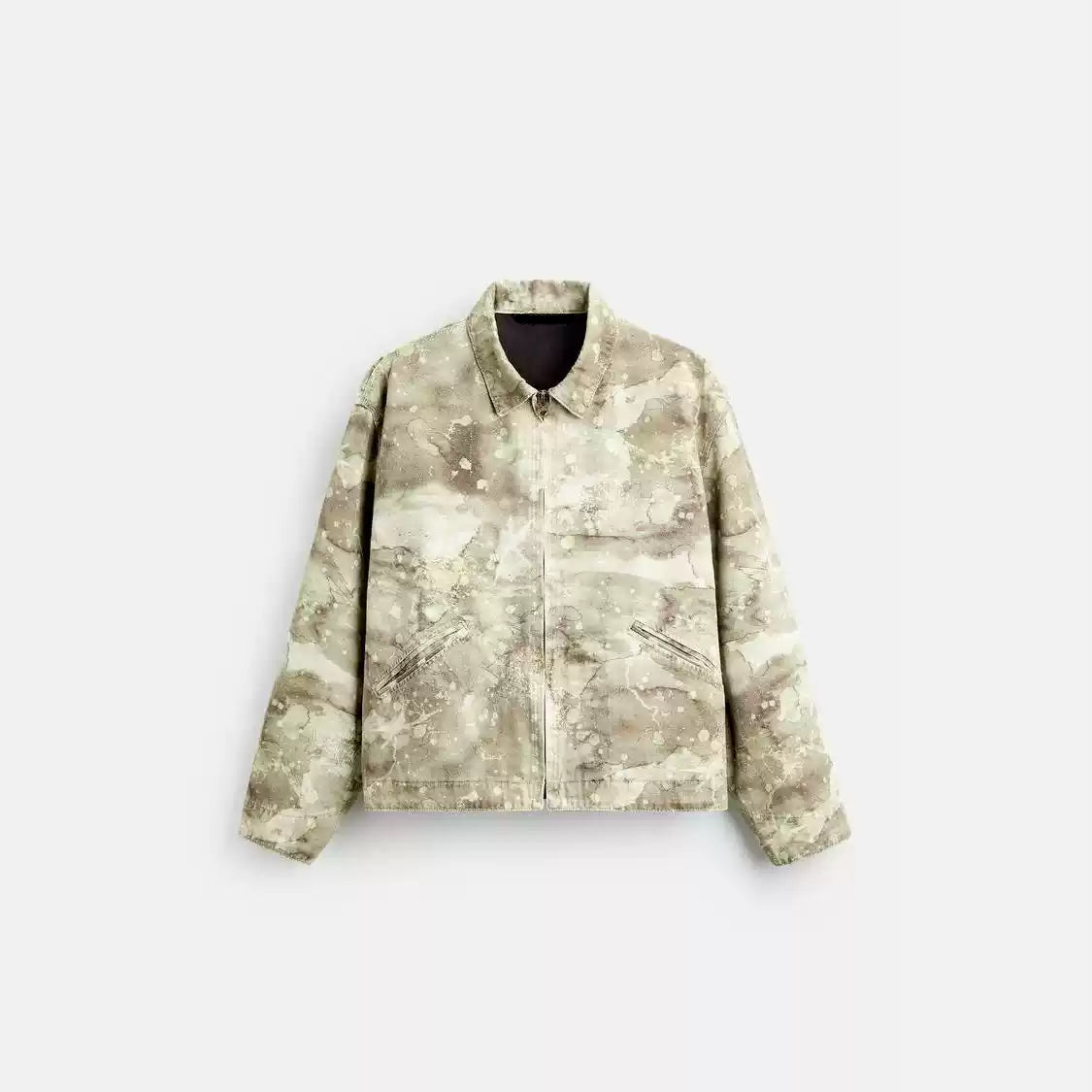 Viral Abstract Camouflage Jacket