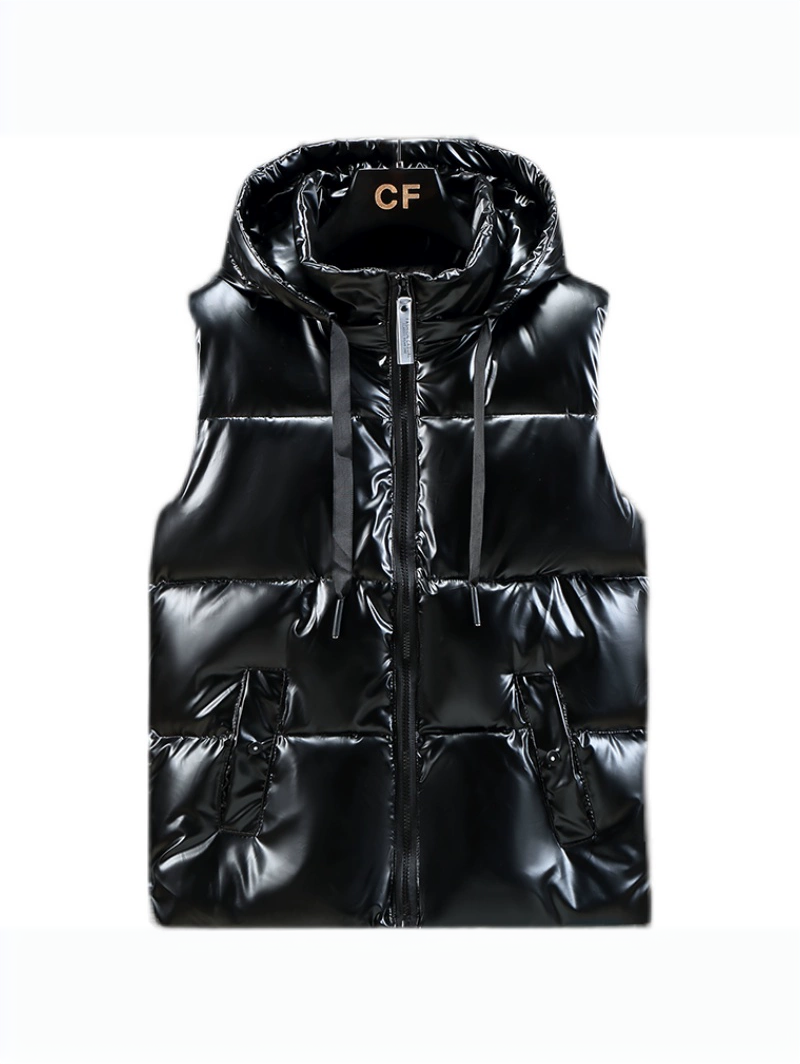 Viral Shiny Puffer Vest