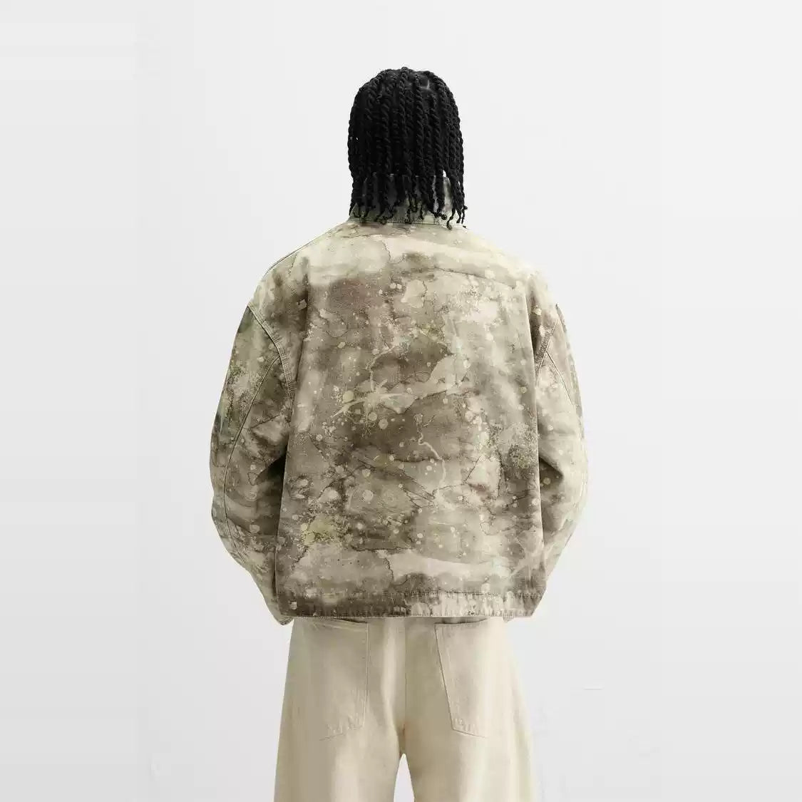 Viral Abstract Camouflage Jacket