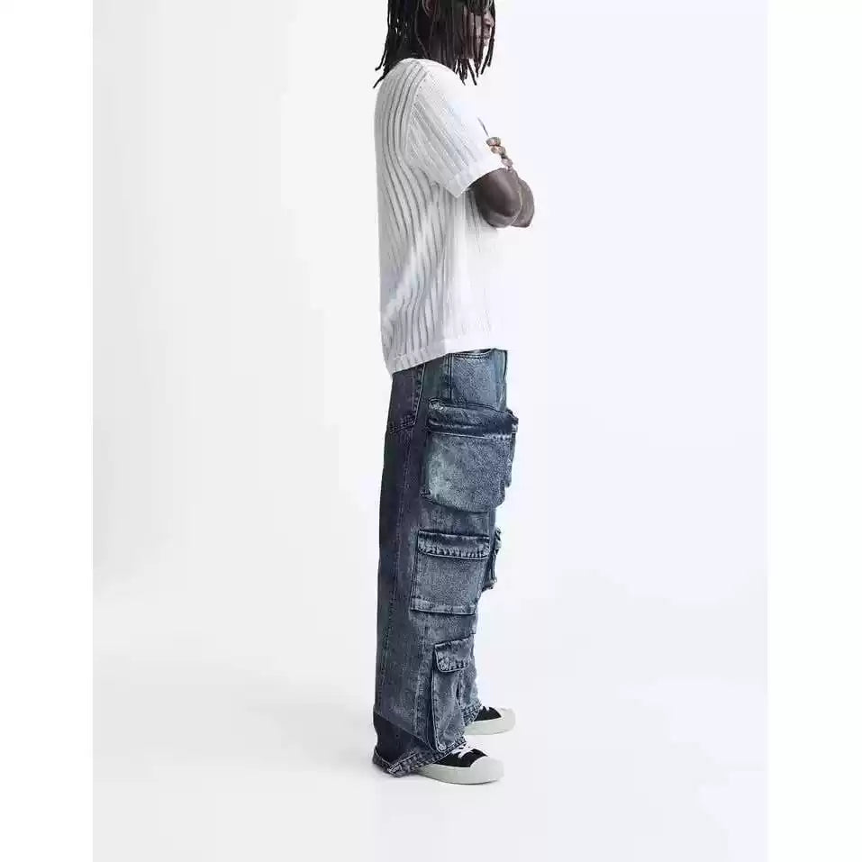 MultiPocket Baggy Jeans