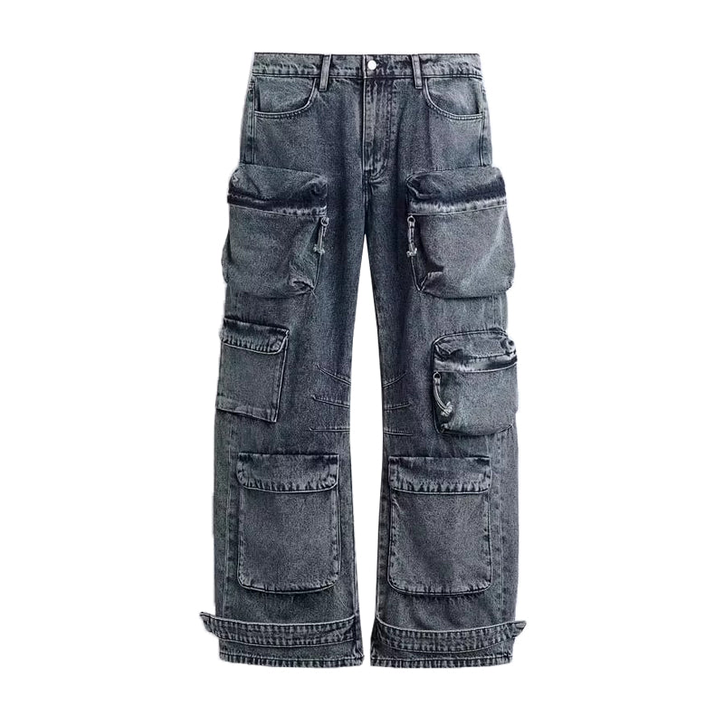 MultiPocket Baggy Jeans