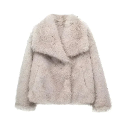 Frosty Faux Fur Jacke